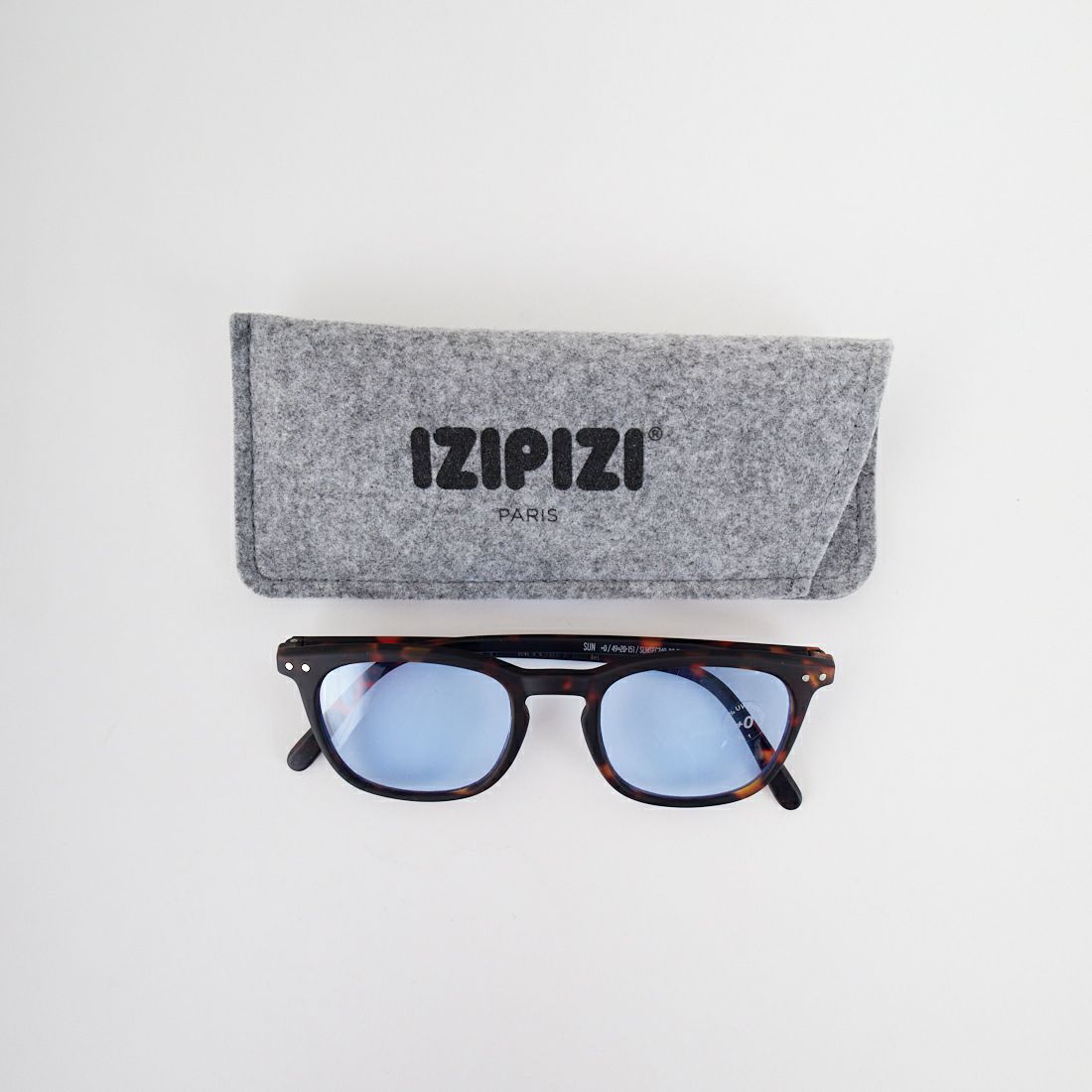 IZIPIZI [イジピジ] #E SUN サングラス [SUN-E-BR] TORTOISE