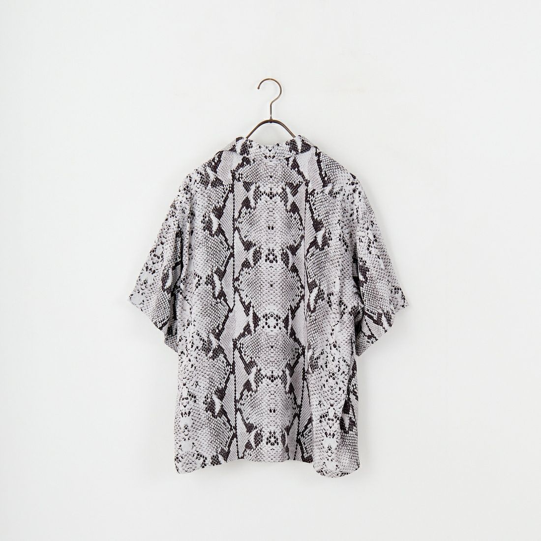 Schott [ショット] パイソン柄レーヨンシャツ [7825123010] 023 L.GREY