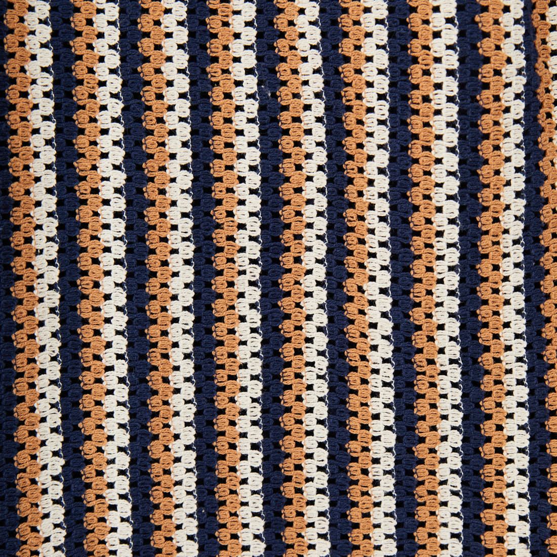 Jeans Factory Clothes [ジーンズファクトリークローズ] マルチボーダースカート [24896-BH] ORANGE/NVY