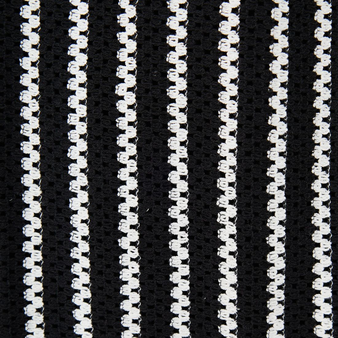 Jeans Factory Clothes [ジーンズファクトリークローズ] マルチボーダースカート [24896-BH] BLACK/IVOR