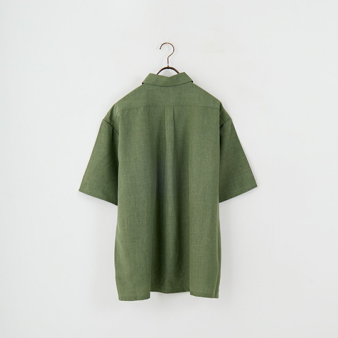 Jeans Factory Clothes [ジーンズファクトリークローズ] TECHシャンブレー レギュラーカラーシャツ [EPC-53105] 2 KHAKI