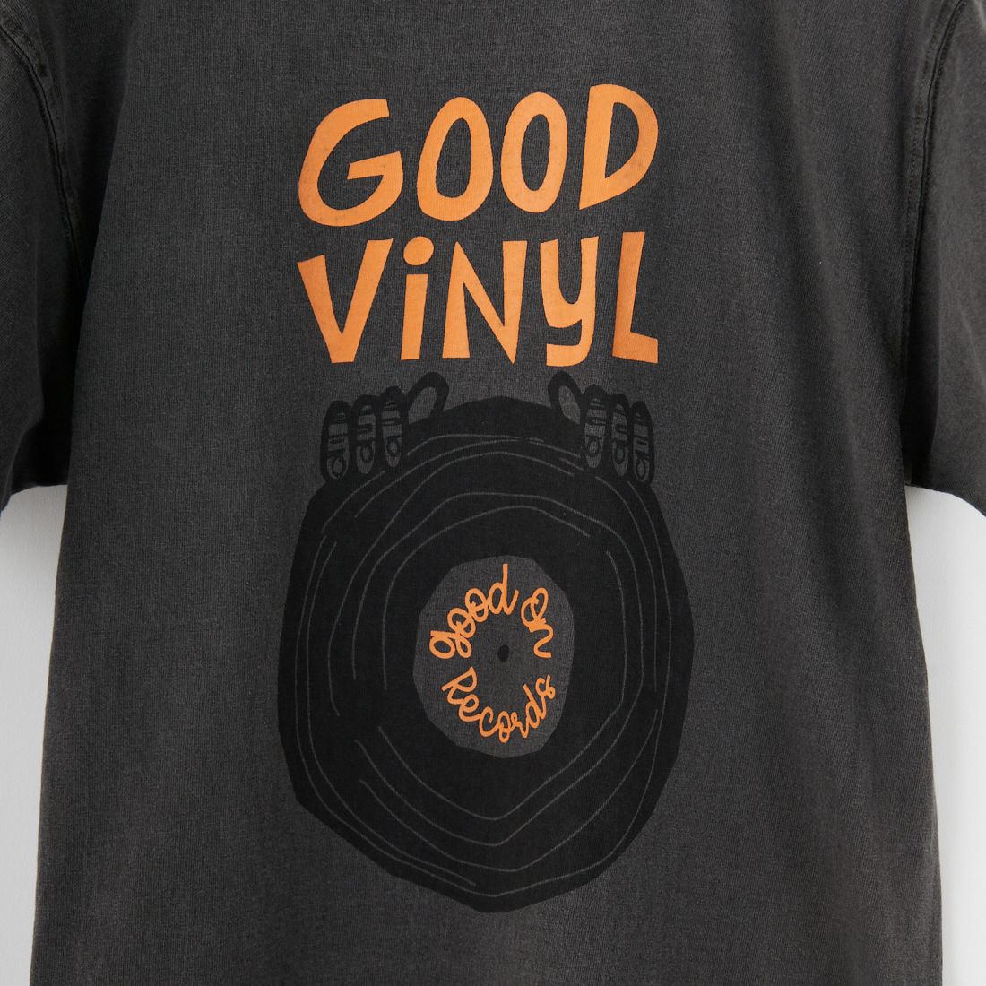 Good On [グッドオン] GOOD VINYL ショートスリーブTシャツ [OLSS1293P] P-BLACK