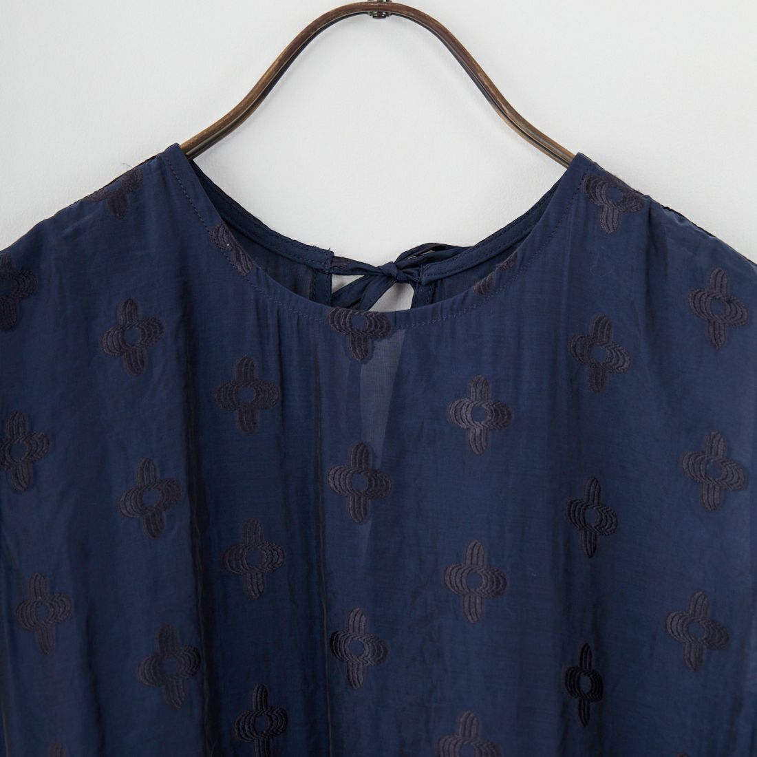 TORRAZZO DONNA [トラッゾドンナ] フローラルパターン 2WAYティアードトップス [6250-568] 98 NAVY