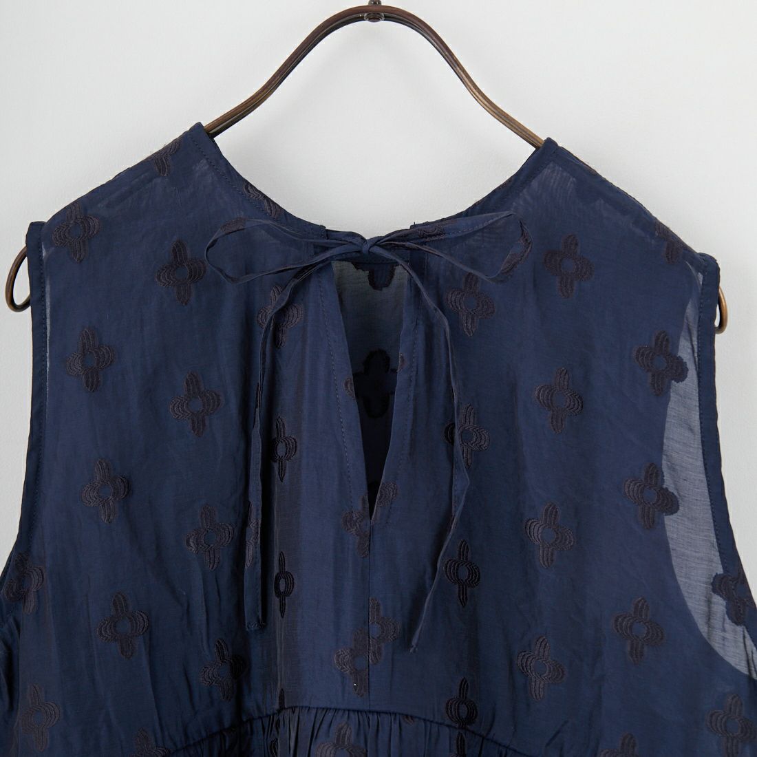 TORRAZZO DONNA [トラッゾドンナ] フローラルパターン 2WAYティアードトップス [6250-568] 98 NAVY