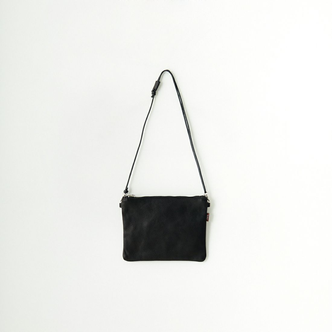 MR.OLIVE E.O.I [ミスターオリーブ] ウォータープルーフ ウォッシャブルレザーサコッシュ [ME680] BLACK