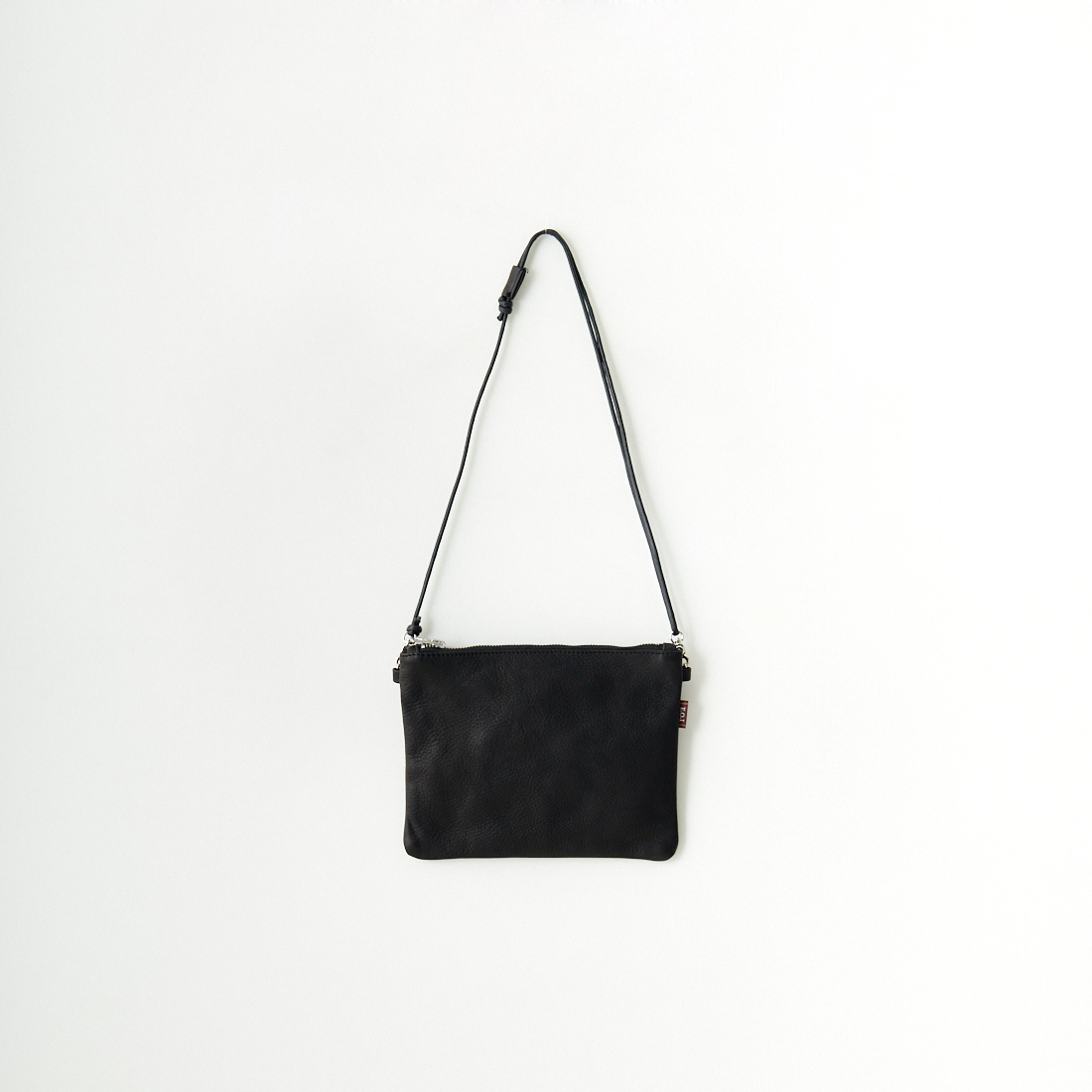 MR.OLIVE E.O.I [ミスターオリーブ] ウォータープルーフ ウォッシャブルレザーサコッシュ [ME680] BLACK