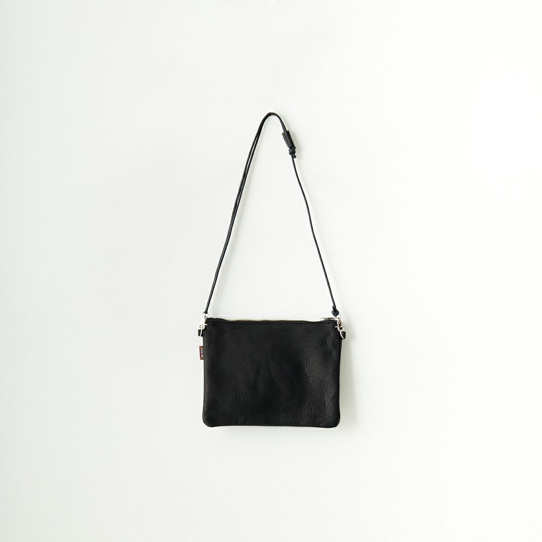 MR.OLIVE E.O.I [ミスターオリーブ] ウォータープルーフ ウォッシャブルレザーサコッシュ [ME680] BLACK