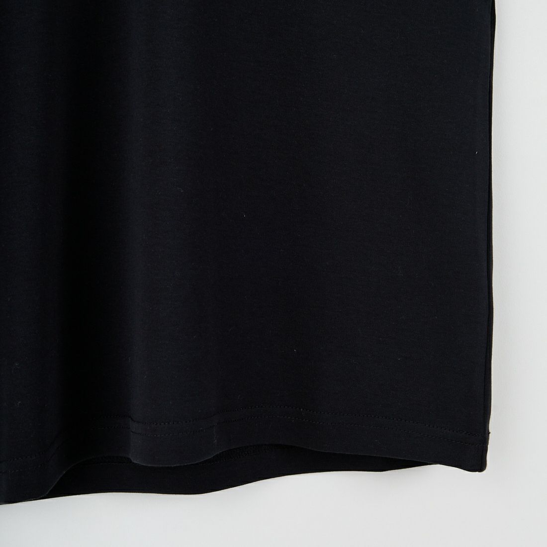 Jeans Factory Clothes [ジーンズファクトリークローズ] シルケットスムース ロープネックTシャツ [25232049] 005 BLK