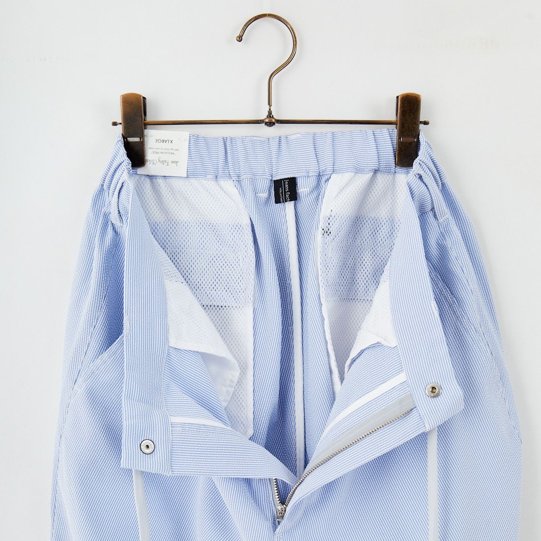 Jeans Factory Clothes [ジーンズファクトリークローズ] シアサッカーイージーパンツ [JFC-252-012] BLUE