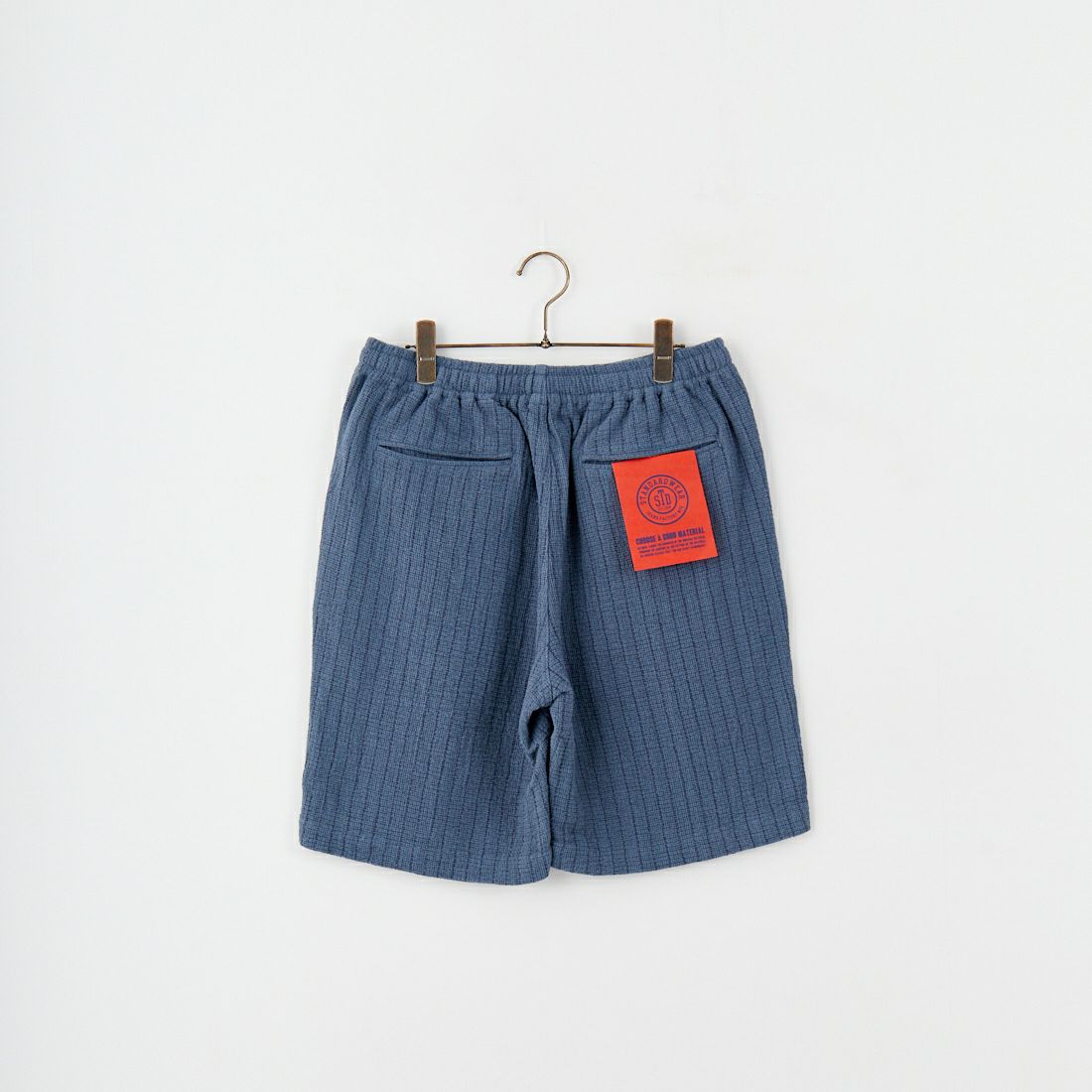Jeans Factory Clothes [ジーンズファクトリークローズ] コットンリネンストライプショートパンツ [BFB100] 520 GRY