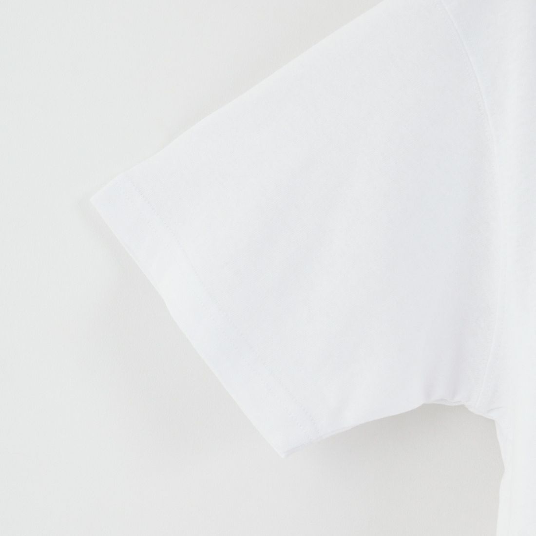 33Degrees [サーティスリーディグリーズ] スマイルサガラ刺繍Tシャツ [252CF1ST427JF] WHT