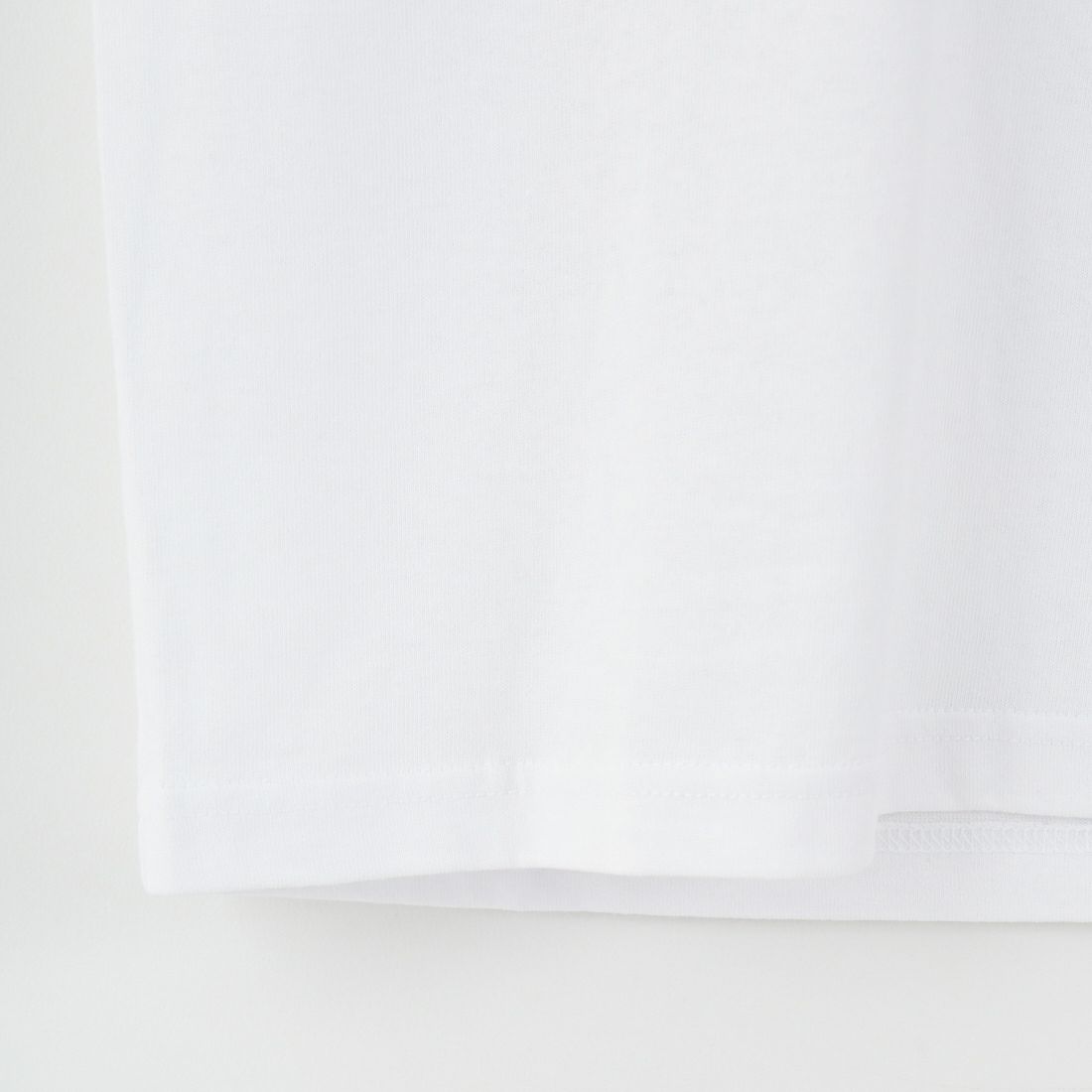 33Degrees [サーティスリーディグリーズ] スマイルサガラ刺繍Tシャツ [252CF1ST427JF] WHT
