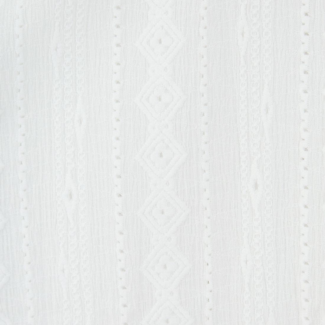 33Degrees [サーティースリーディグリーズ] ネイティブレースTシャツ [25A-14111JF] WHITE