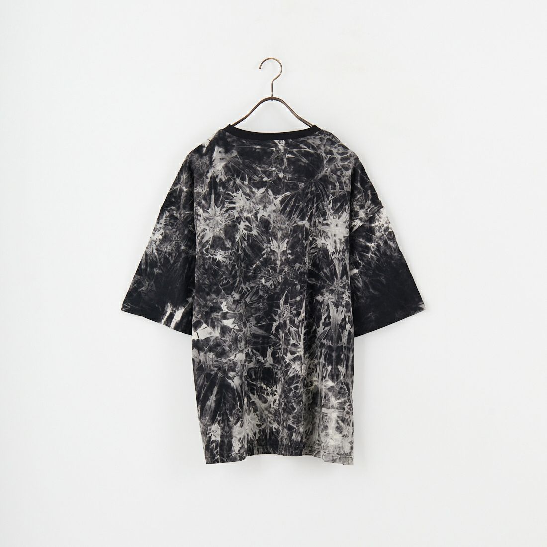 33Degrees [サーティースリーディグリーズ] タイダイ天竺Tシャツ [24A-14150JF] BLK/BEG
