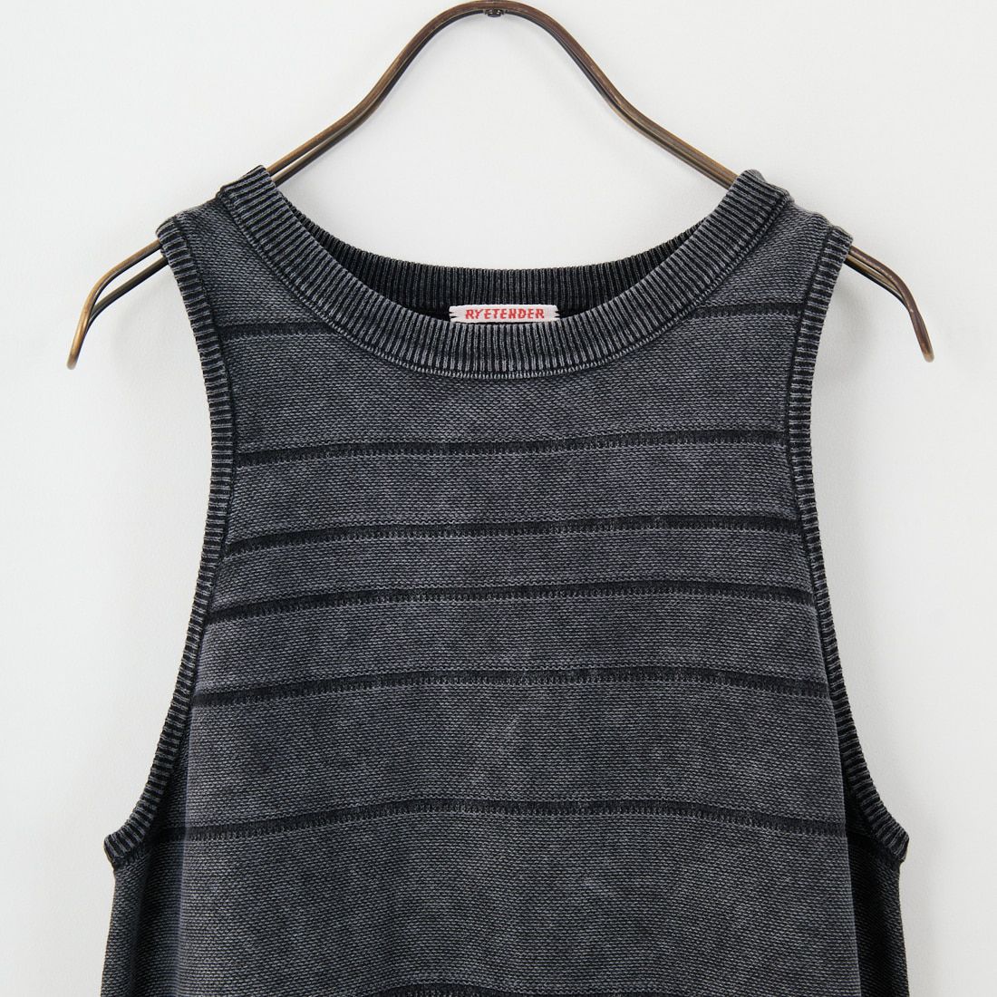 RYE TENDER [ライテンダー] HANCOCK ノースリーブワンピース [020112500] BLACK