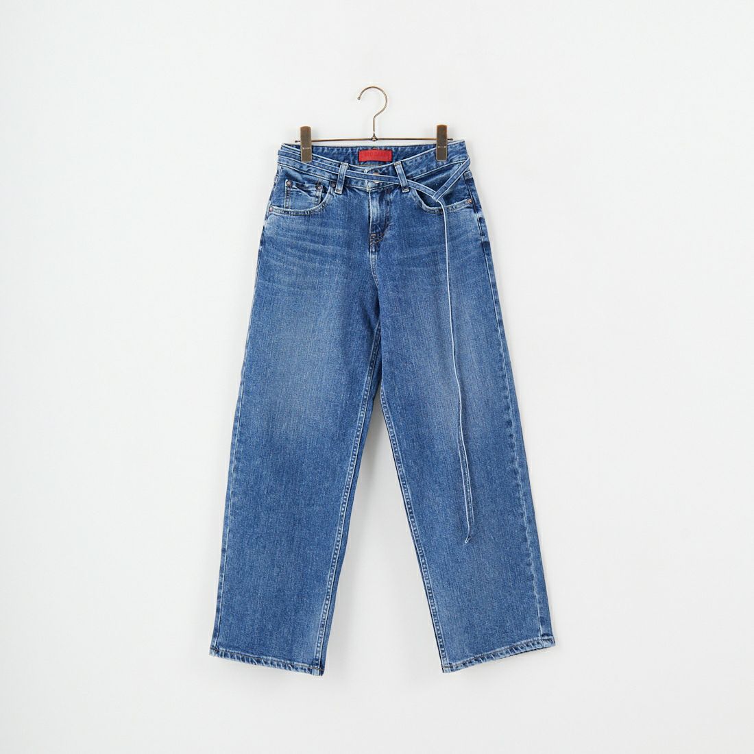 RED CARD TOKYO [レッドカード トーキョー] Idaho ワイドストレートデニム [12W11501SMD] A-STN MID