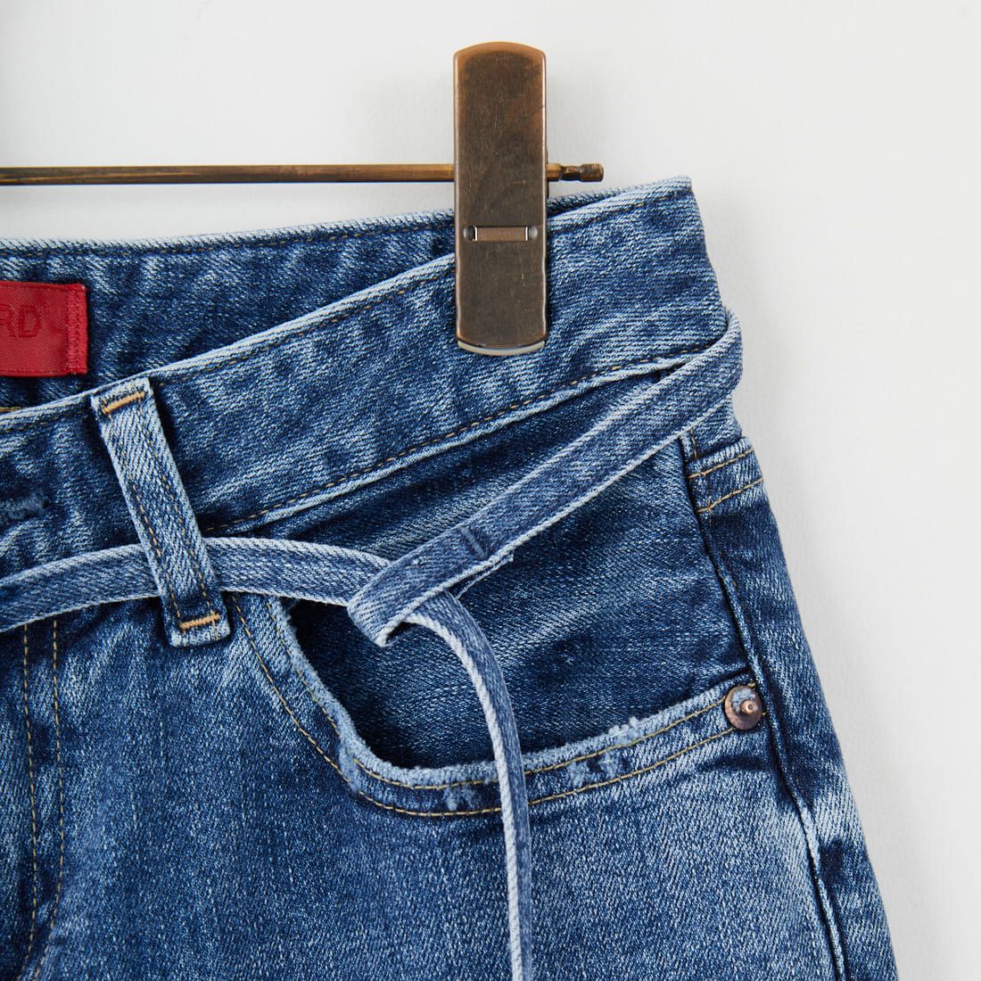 RED CARD TOKYO [レッドカード トーキョー] Idaho ワイドストレートデニム [12W11501SMD] A-STN MID