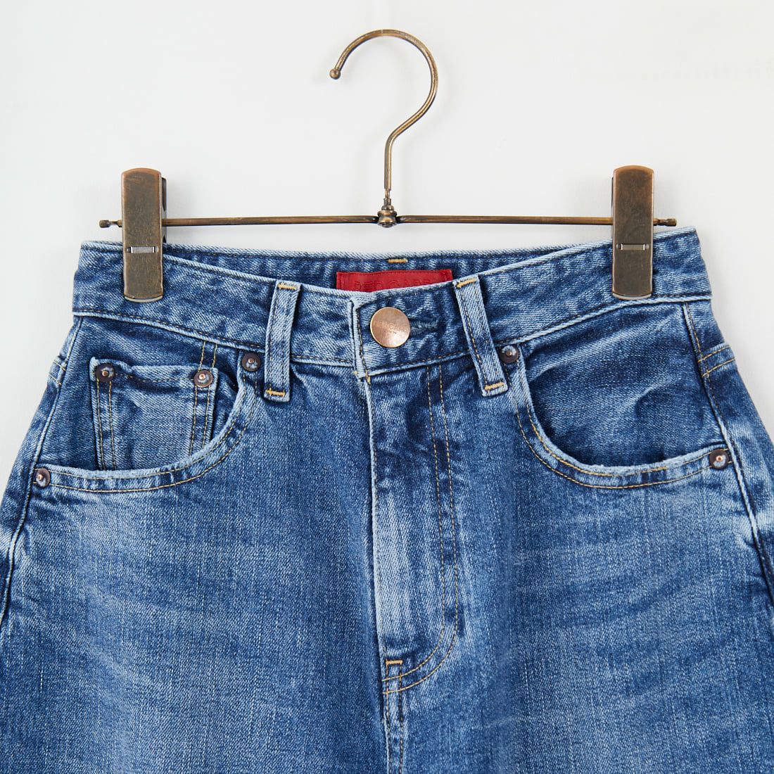 RED CARD TOKYO [レッドカード トーキョー] Montana カーブバギーデニム [12W43701SMD] A-STN MID