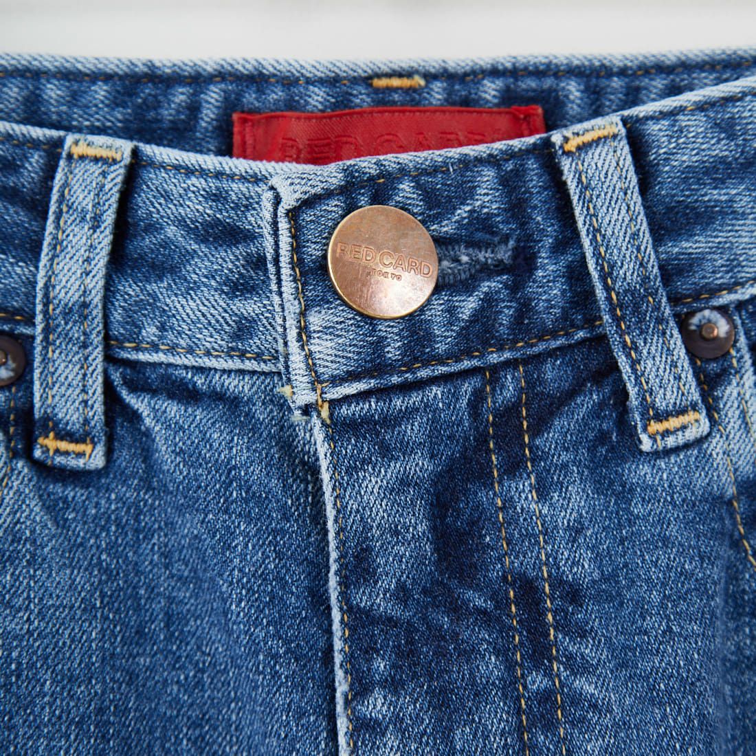 RED CARD TOKYO [レッドカード トーキョー] Montana カーブバギーデニム [12W43701SMD] A-STN MID