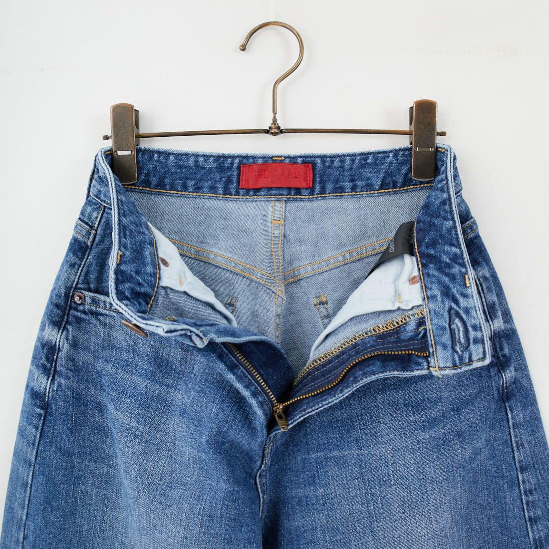 RED CARD TOKYO [レッドカード トーキョー] Montana カーブバギーデニム [12W43701SMD] A-STN MID