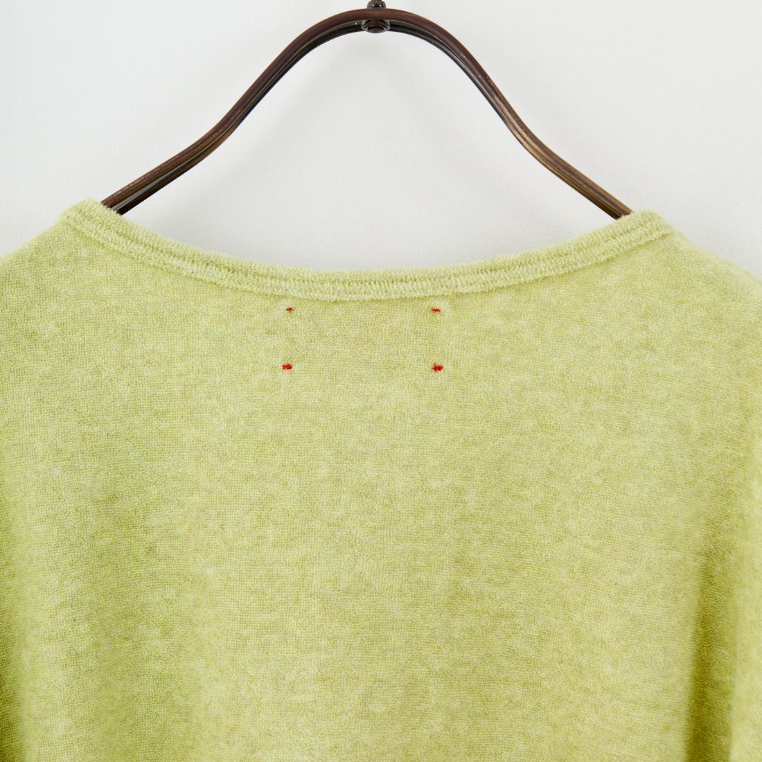 MEYAME [メヤメ] オーガニックコットンパイルカーディガン [MEY-2126] GREEN