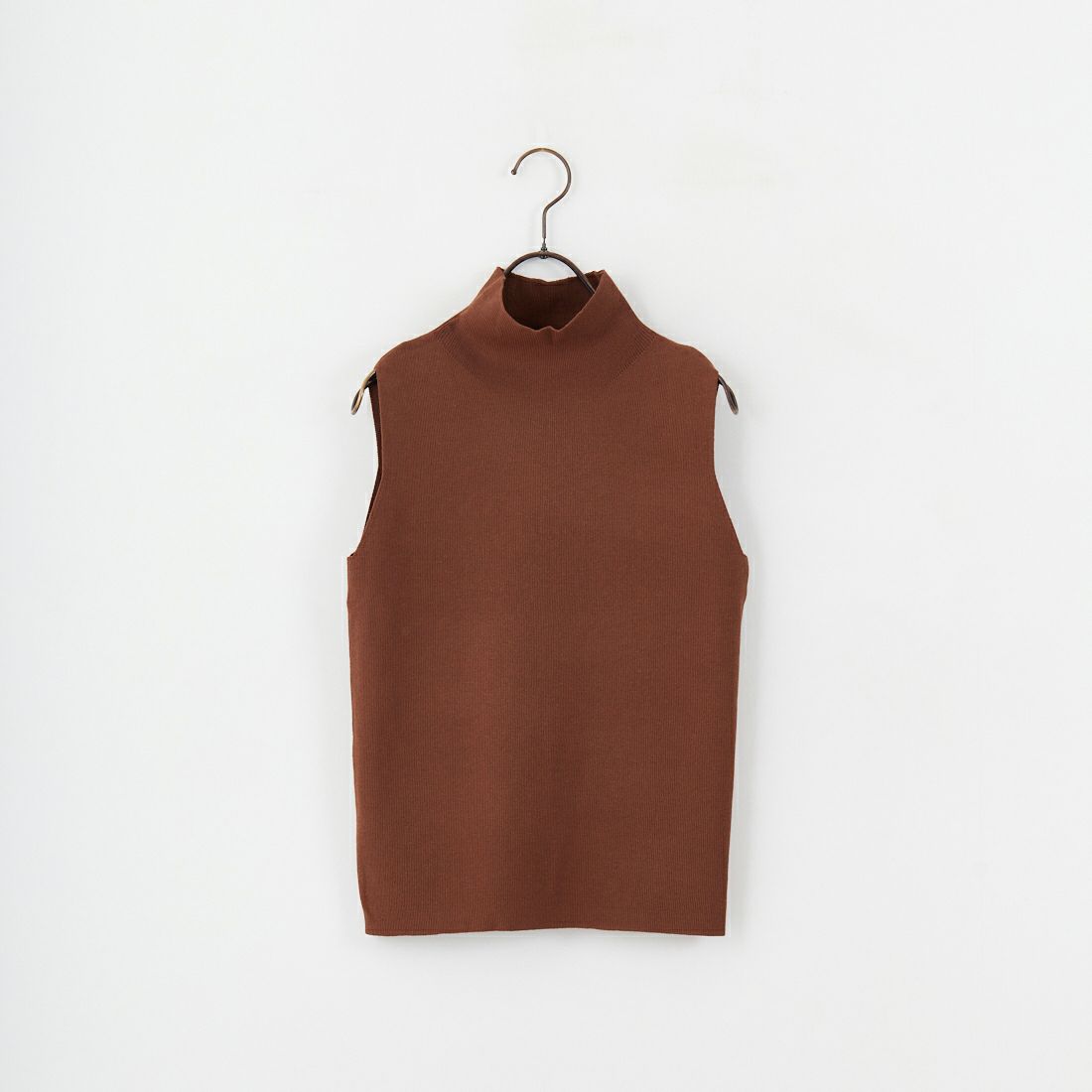 CLOCHE [クロシェ] ハイネックニットタンク [55285515] ﾌﾞﾗｳﾝ