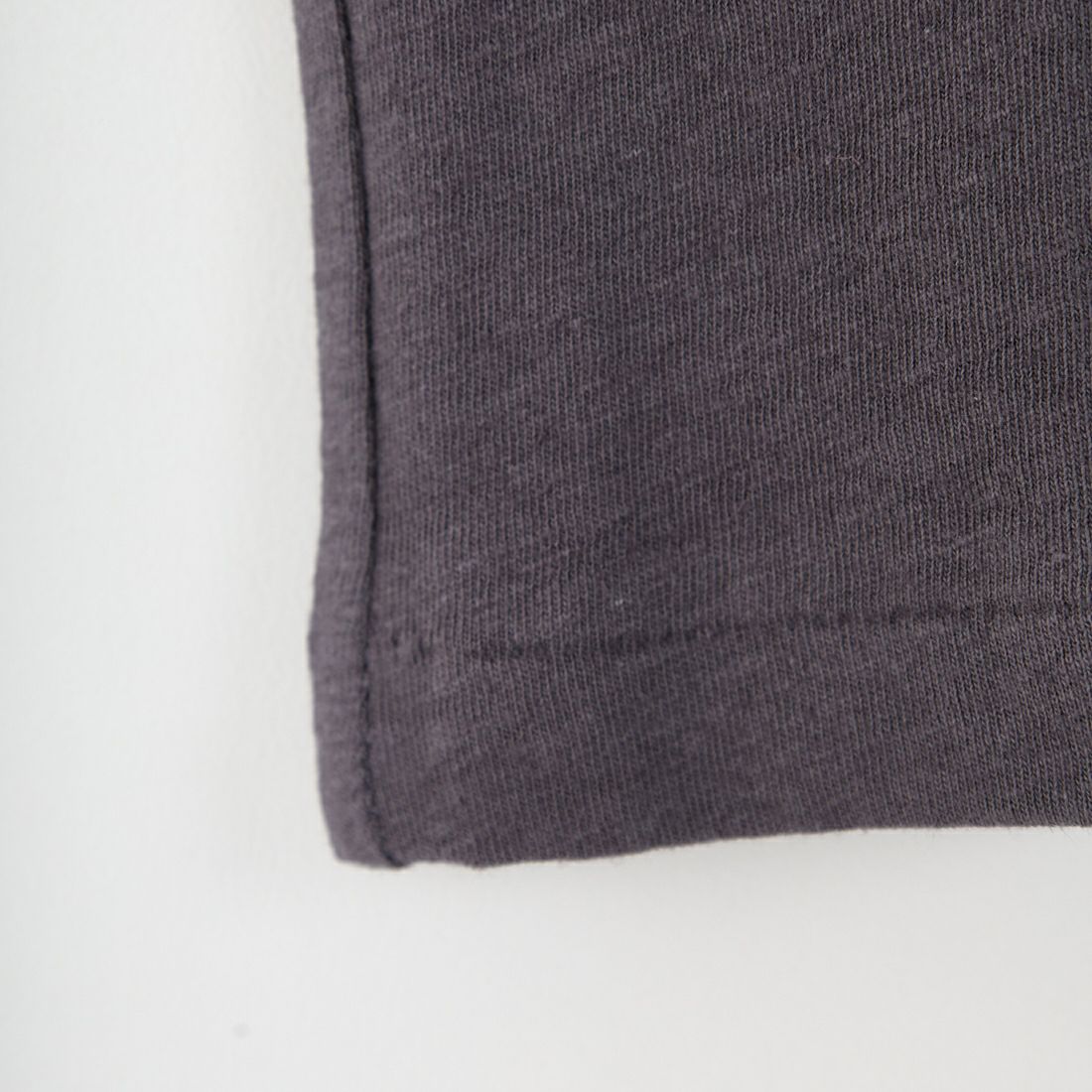 Johnbull [ジョンブル] コットンリネンハイネックTシャツ [JL252C11] 032 ﾁｬｺｰﾙ