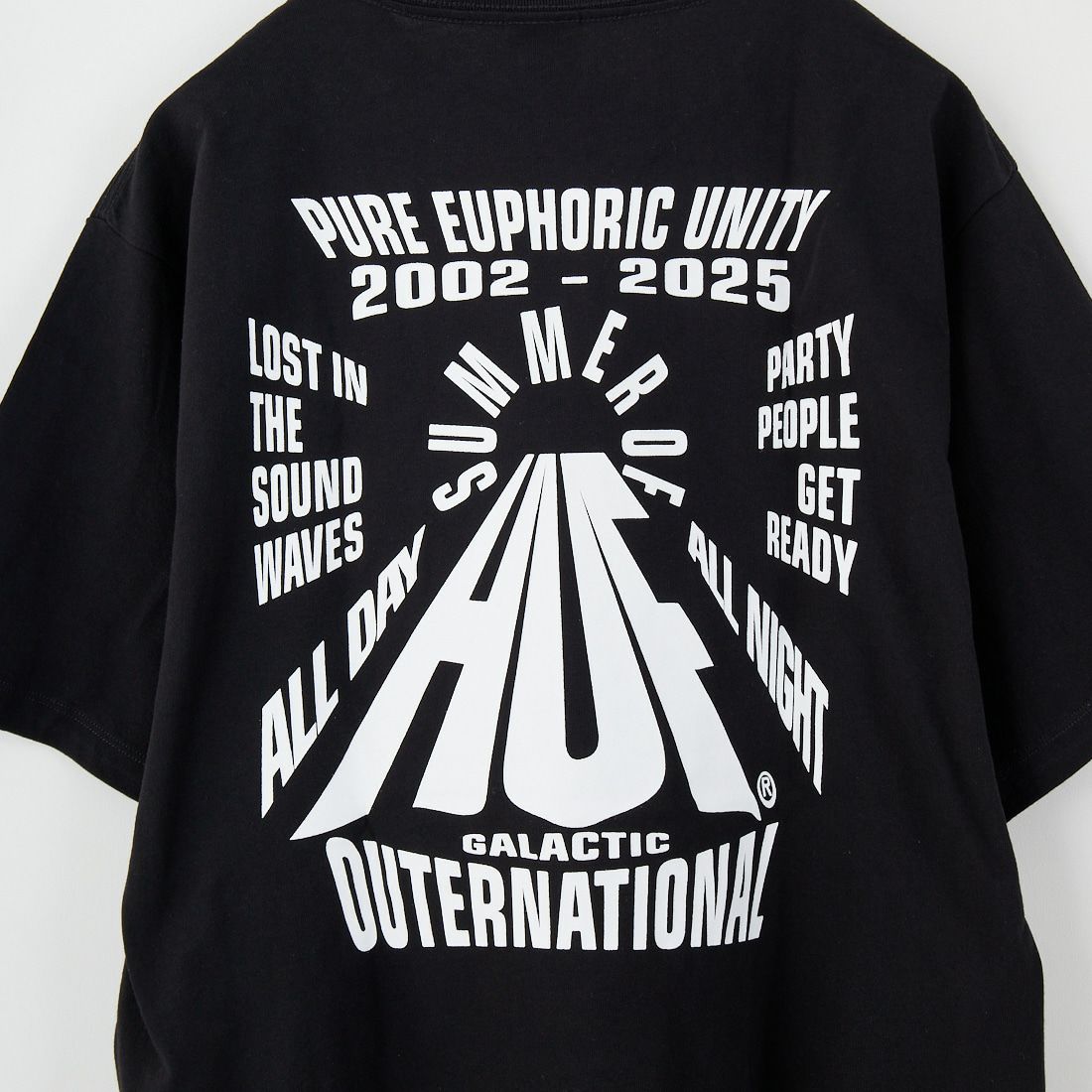 HUF [ハフ] ユーフォリックユニティ ショートスリーブTシャツ [TS02450] BLACK