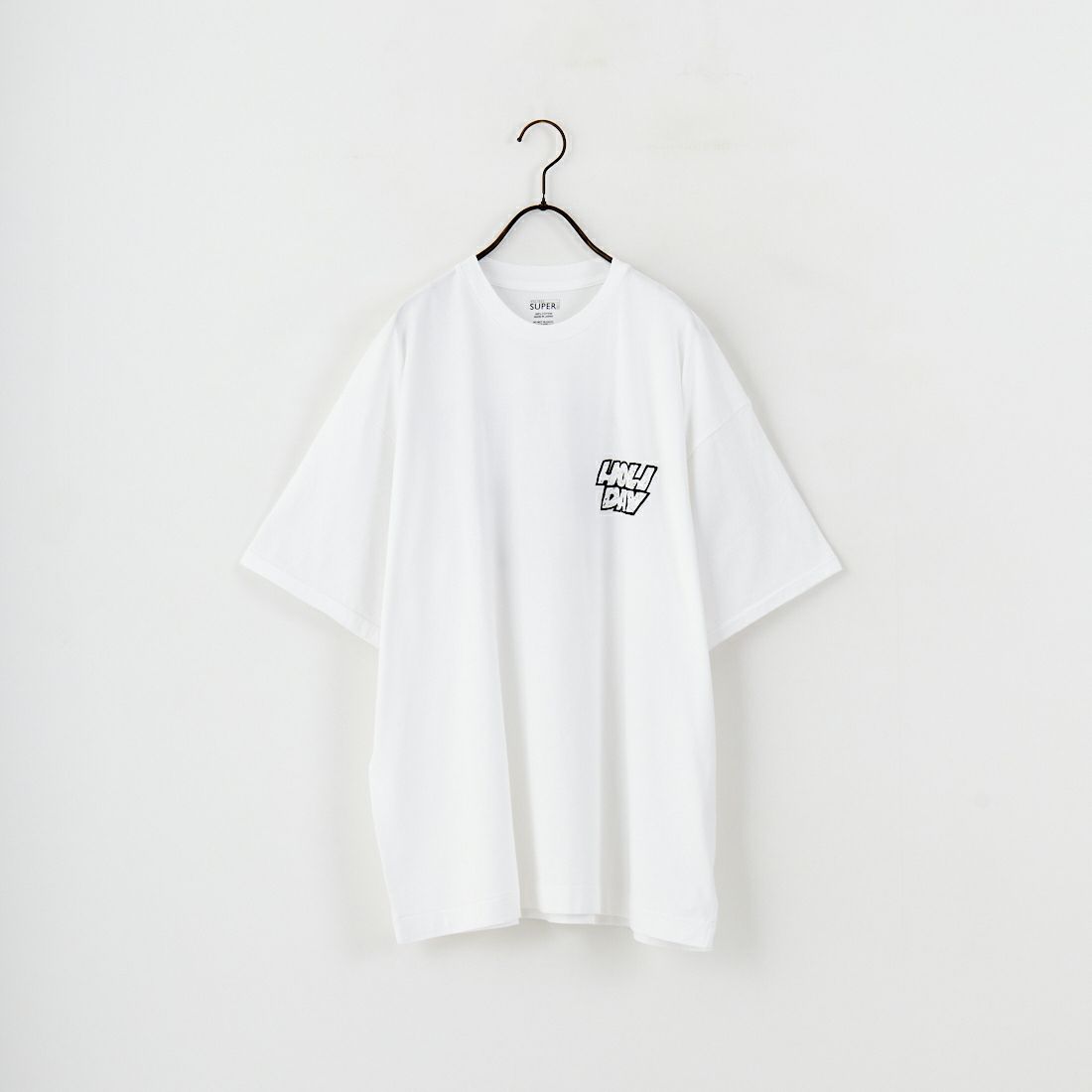 HOLIDAY [ホリデイ] スーパーファイン ショートスリーブTシャツ [25101125] WHITE