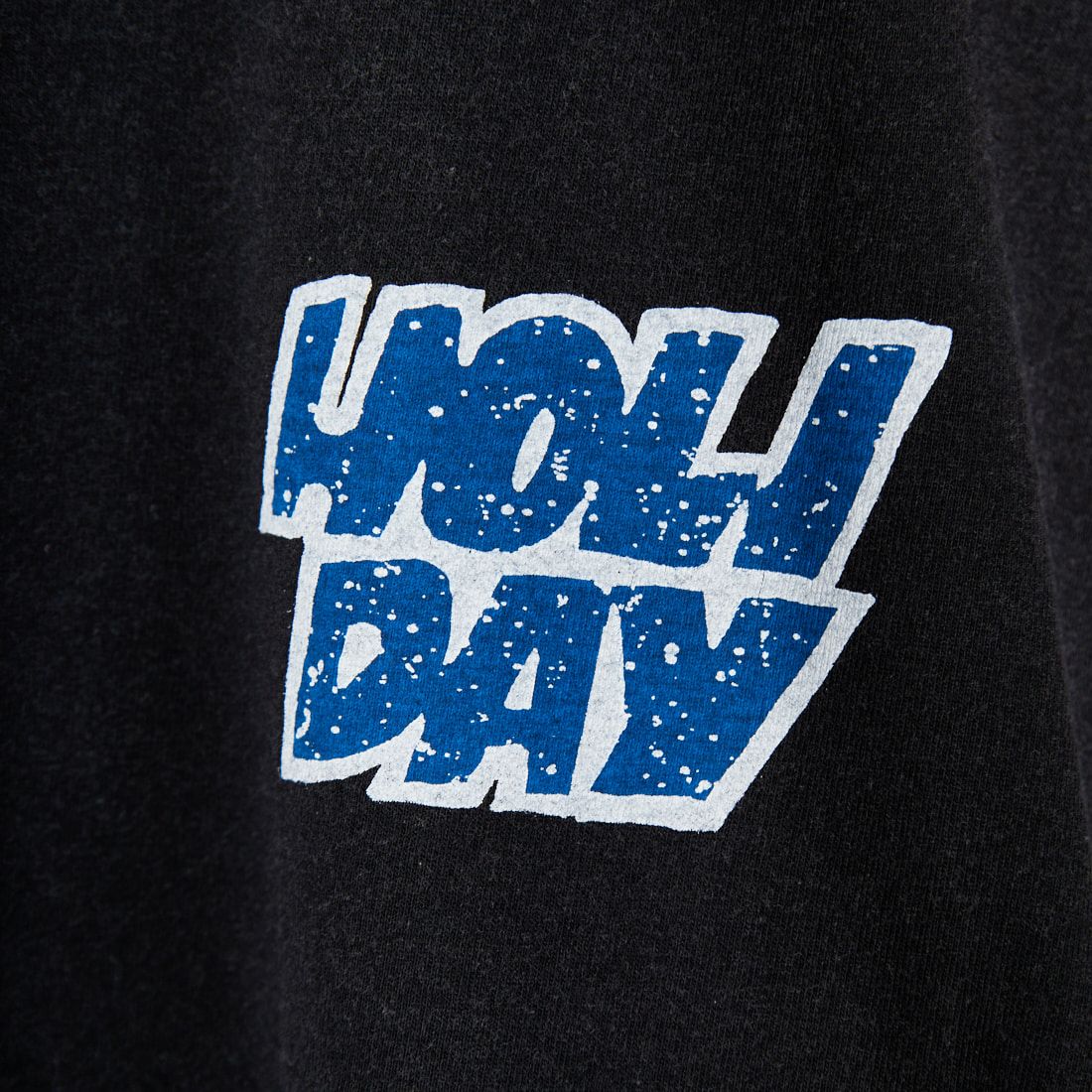 HOLIDAY [ホリデイ] スーパーファイン ショートスリーブTシャツ [25101125] BLACK