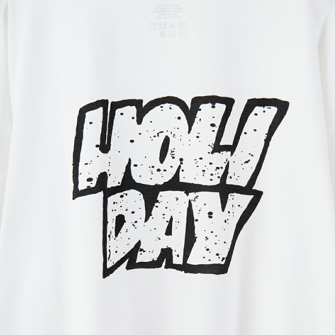 HOLIDAY [ホリデイ] スーパーファイン ショートスリーブTシャツ [25101125] WHITE