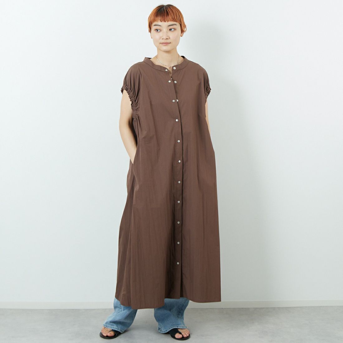 037 ﾀﾞｰｸﾌﾞ&&モデル身長：160cm 着用サイズ：F&&