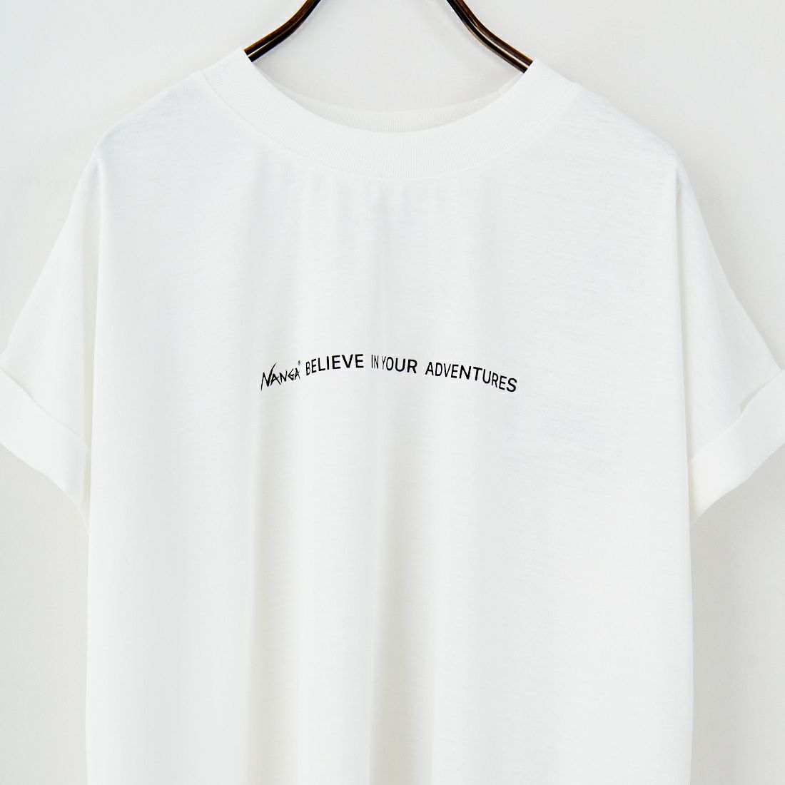 NANGA [ナンガ] ドライミックスタグライン ショートスリーブTシャツ [N2501-1M511B] WHT