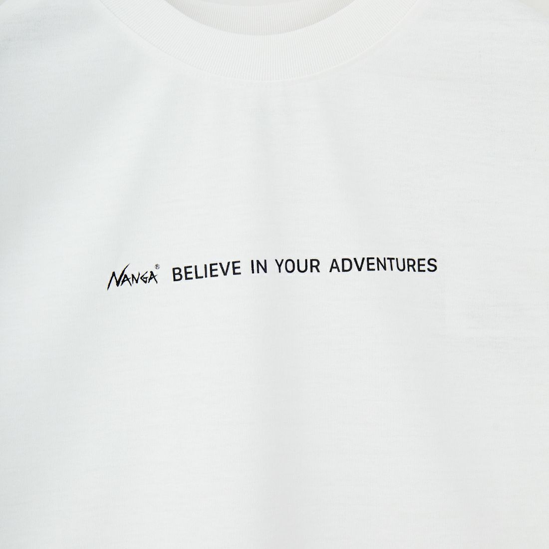 NANGA [ナンガ] ドライミックスタグライン ショートスリーブTシャツ [N2501-1M511B] WHT