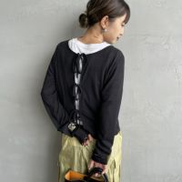 801 ﾌﾞﾗｯｸ&&モデル身長：150cm 着用サイズ：F&&