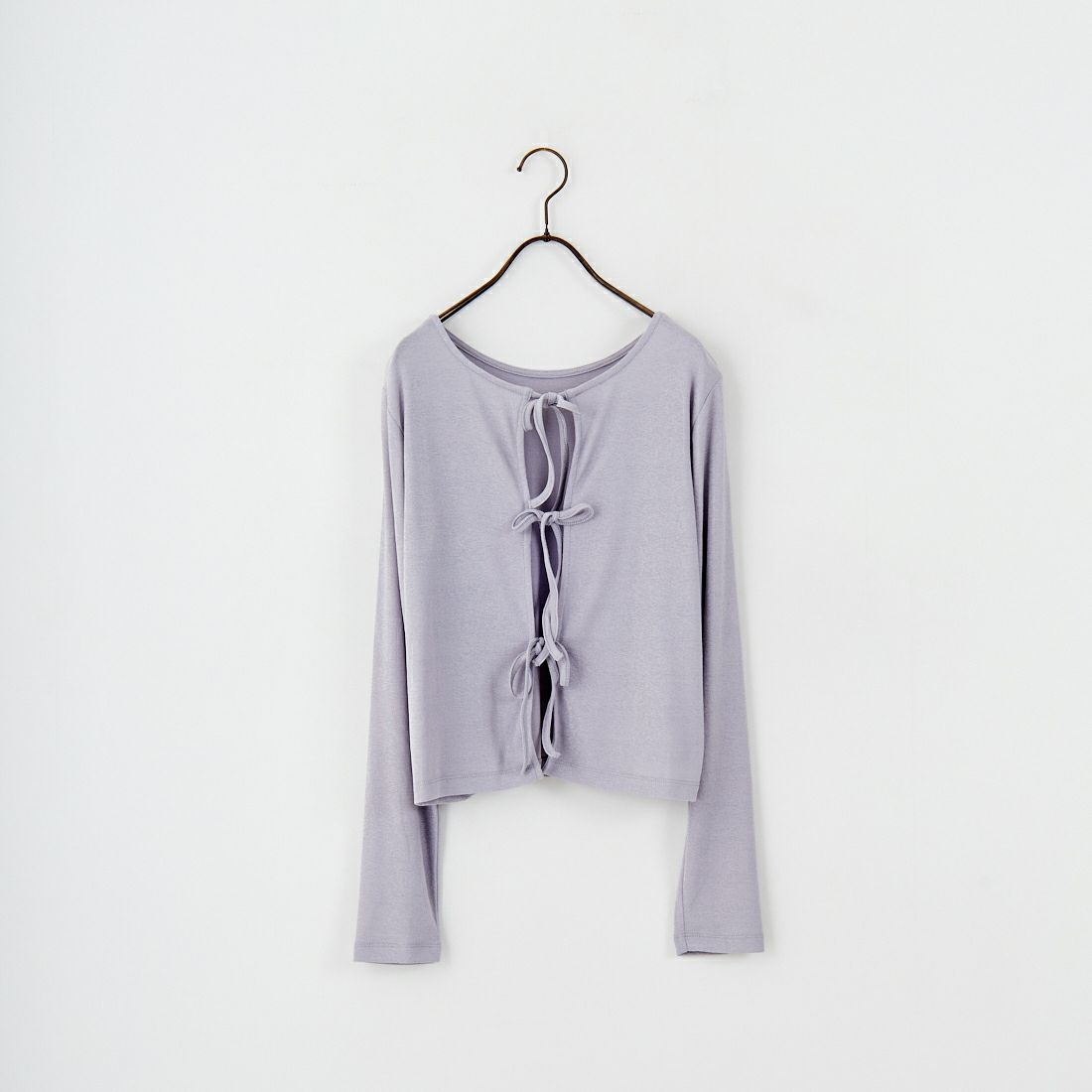 Jf Ready Made [ジェイエフレディメイド] 強撚フライス2WAYカーディガン [3103102] 805 ｸﾞﾚｲ