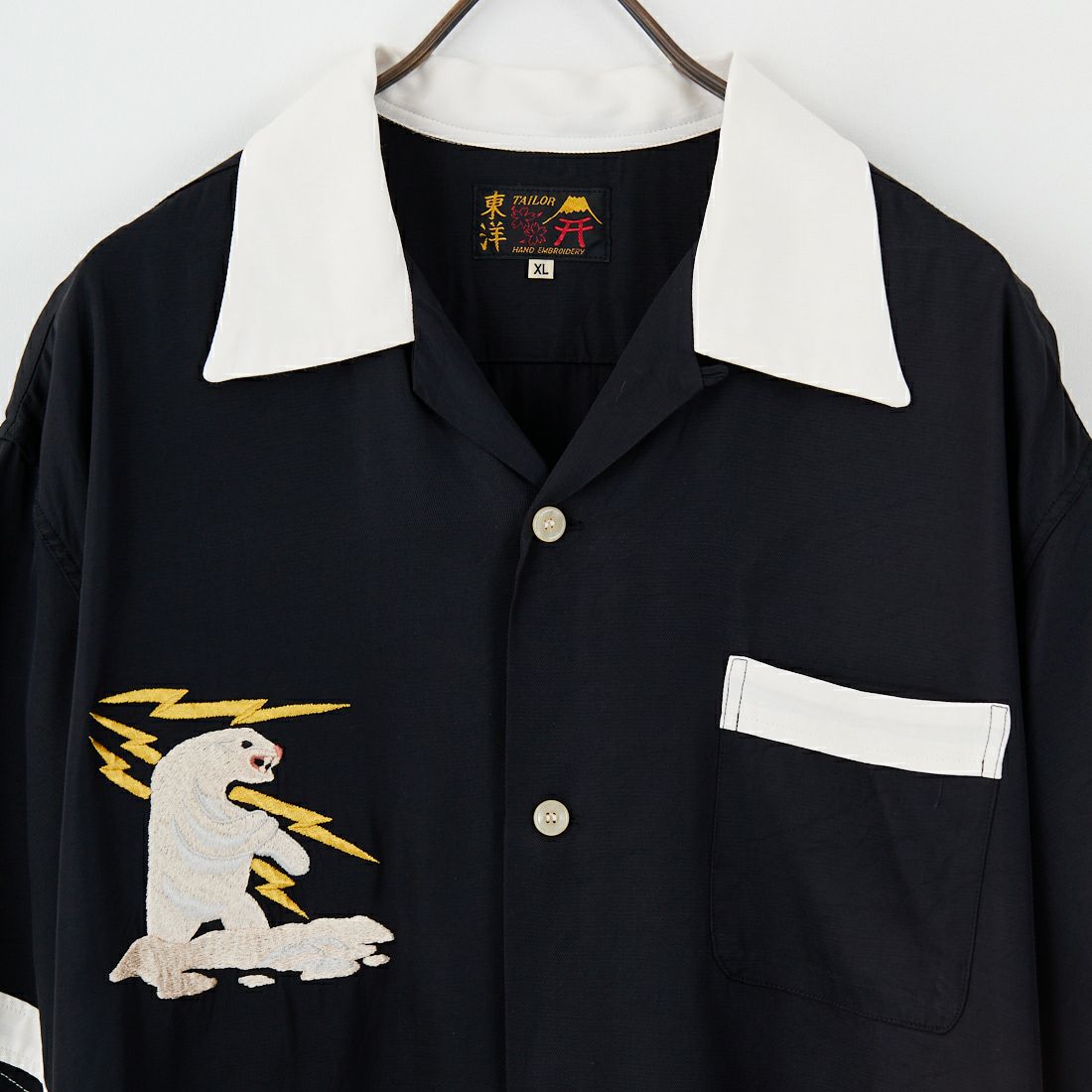 TAILOR TOYO [テーラートウヨウ] SUKAシャツ [TT39507] 119 BLACK