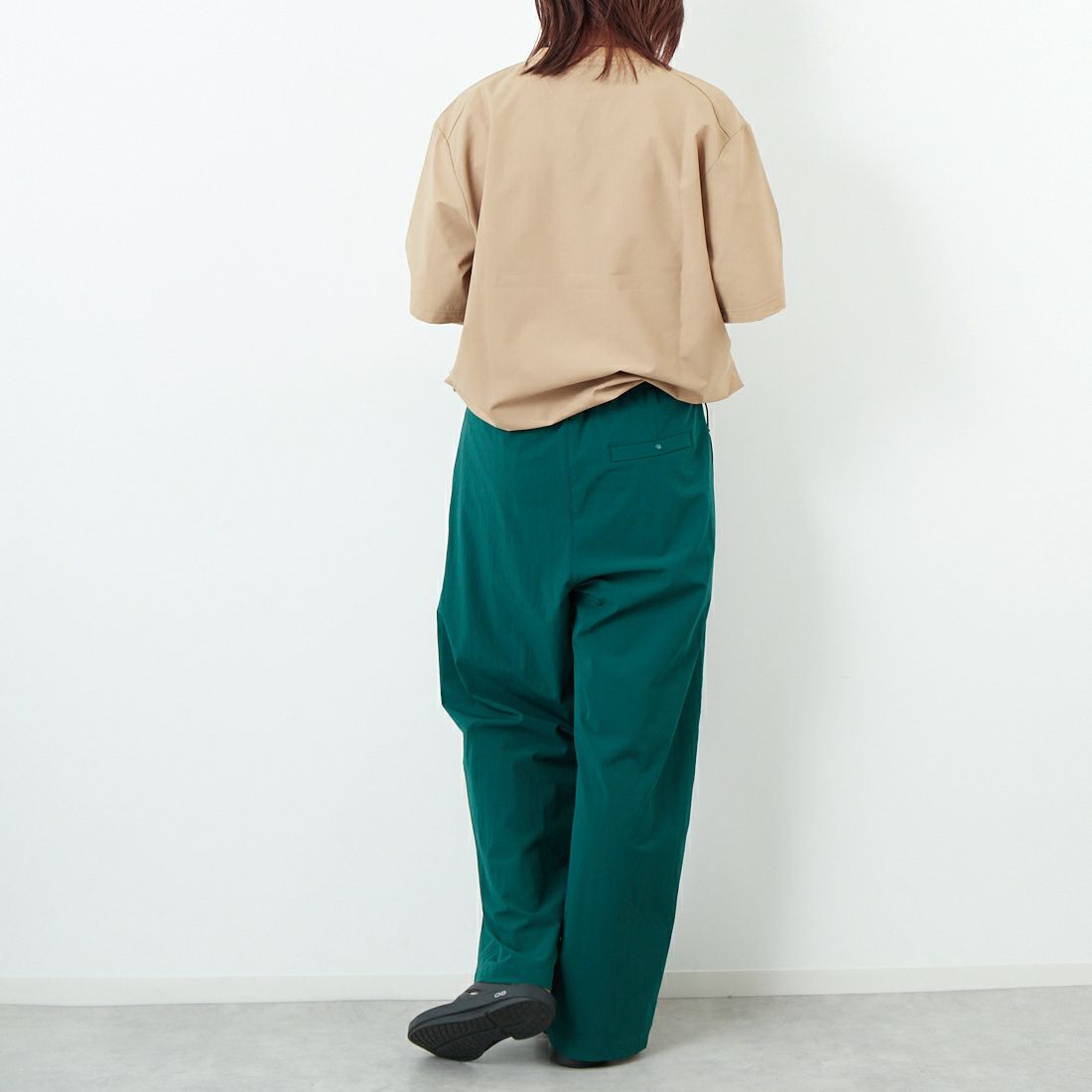 THOUSAND MILE [サウザンド マイル] ドローコードTシャツ [TM251HA00881] FOX &&モデル身長：167cm 着用サイズ：S&&