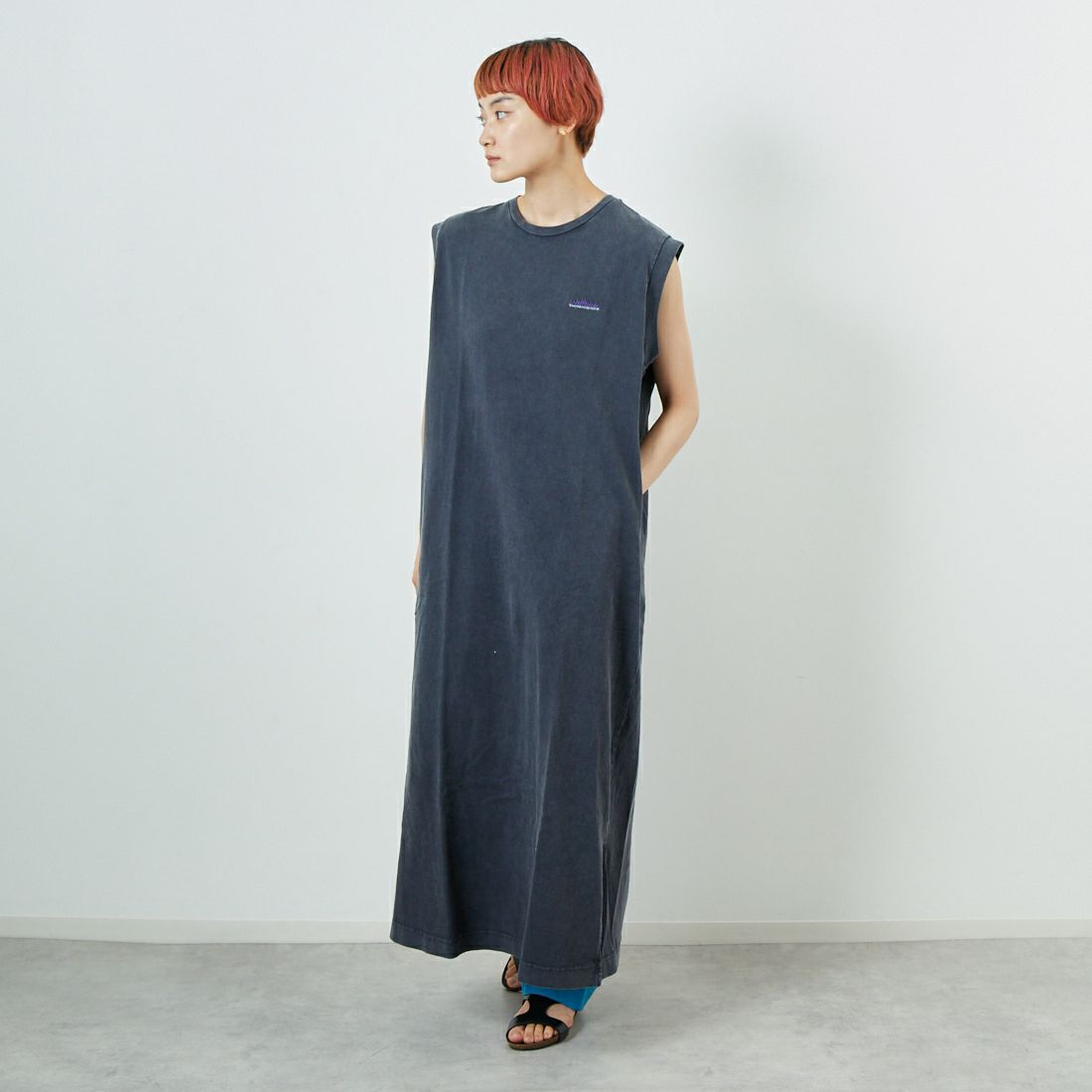 THOUSAND MILE [サウザンド マイル] ノースリーブワンピース [TM251CB00852] BLACK