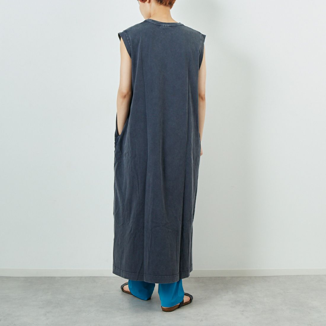 THOUSAND MILE [サウザンド マイル] ノースリーブワンピース [TM251CB00852] BLACK