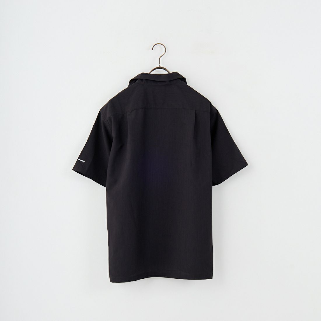 THOUSAND MILE [サウザンド マイル] ハーフスリーブ オープンカラーシャツ [TM251HA00891] BLACK
