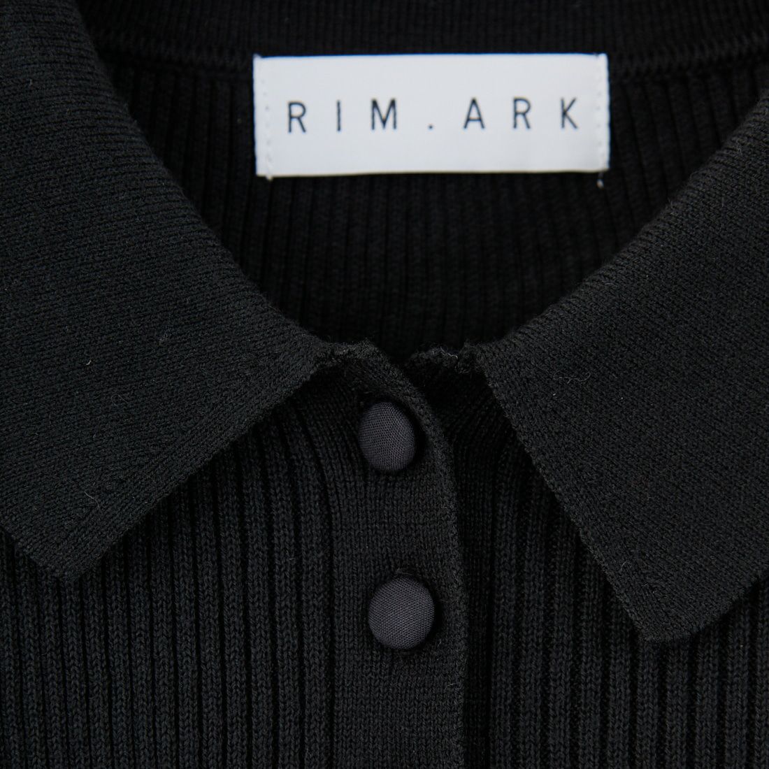 RIM.ARK [リムアーク] ミニマムニットカーディガン [460IAS70-0461] BLK