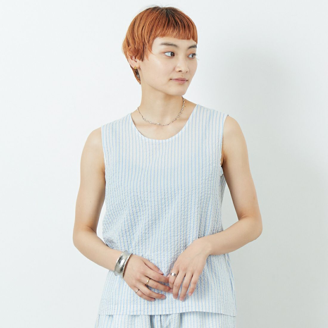 BLUE&&モデル身長：160cm 着用サイズ：F&&