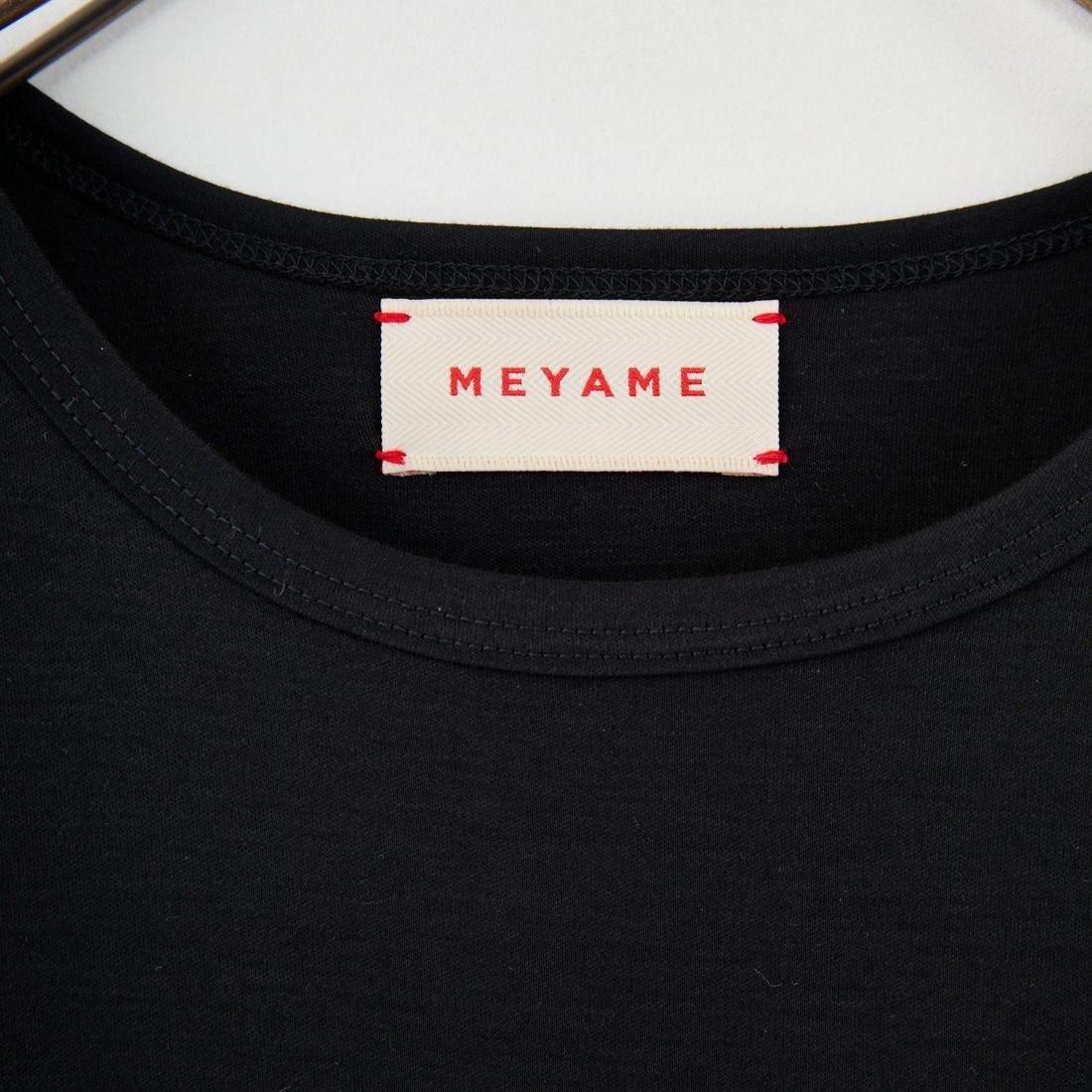 MEYAME [メヤメ] テンセルワンピース [MEY-2118] BLACK