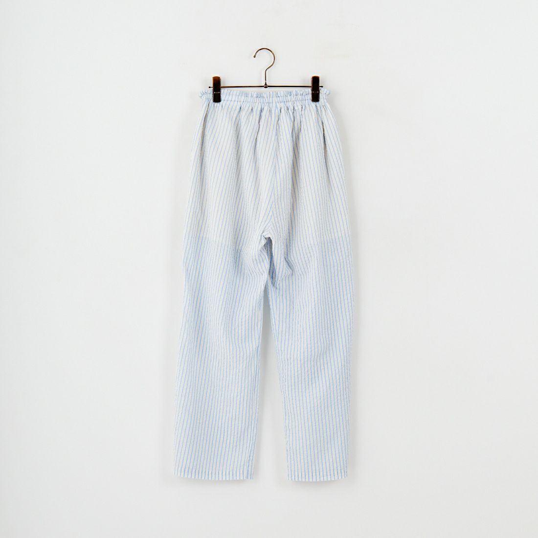 MEYAME [メヤメ] ライトコットン ストライプパンツ [MEY-2106] BLUE