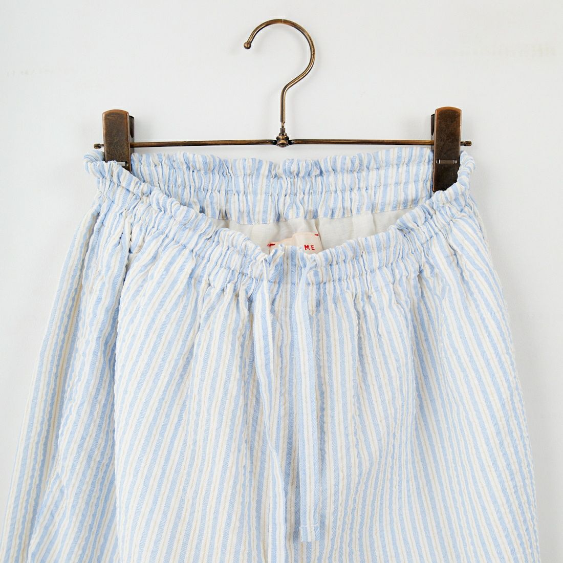 MEYAME [メヤメ] ライトコットン ストライプパンツ [MEY-2106] BLUE