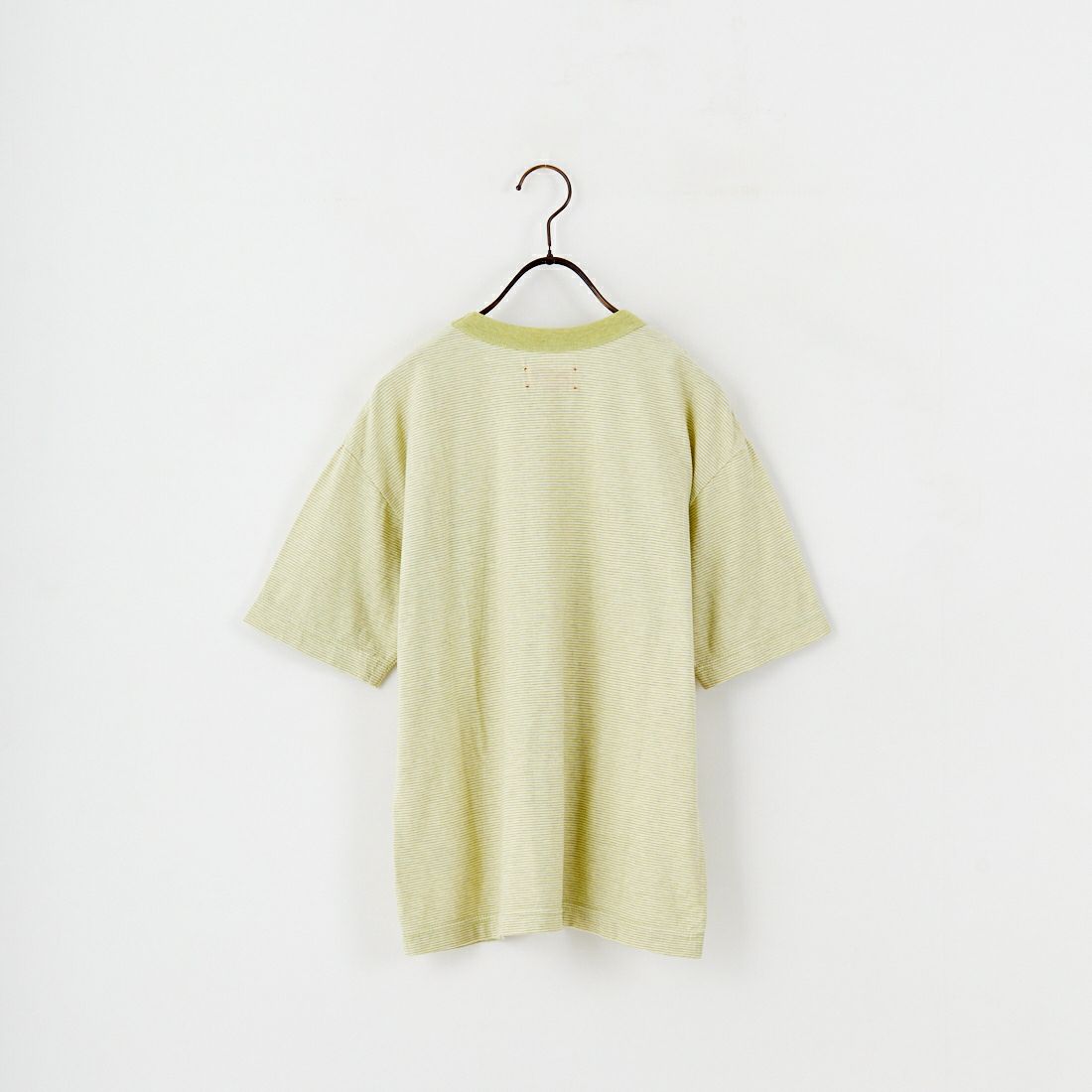 MEYAME [メヤメ] オーガニックコットンボーダーTシャツ [MEY-2123] GREEN