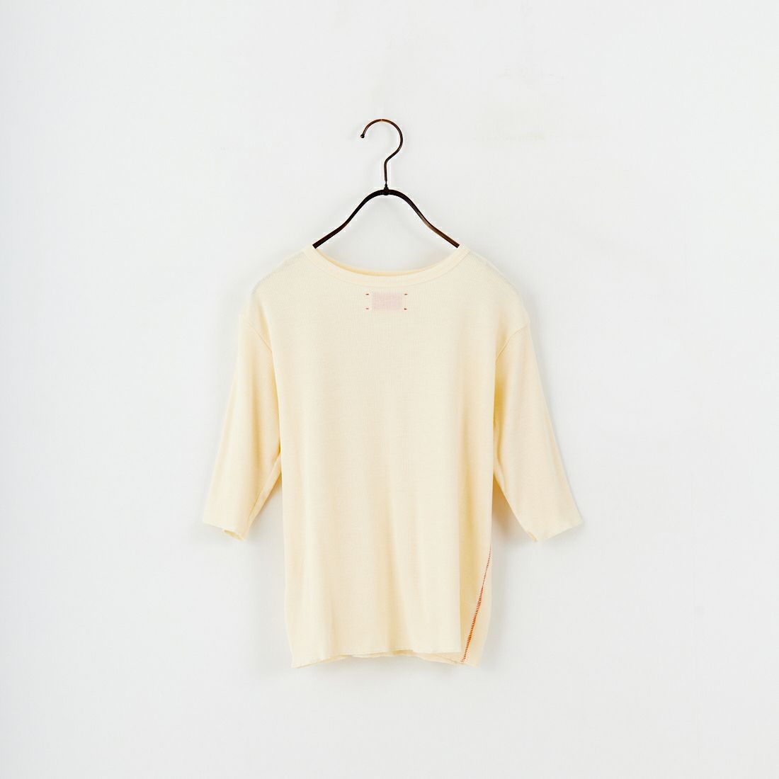 MEYAME [メヤメ] リブハーフスリーブTシャツ [MEY-2117] CREAM