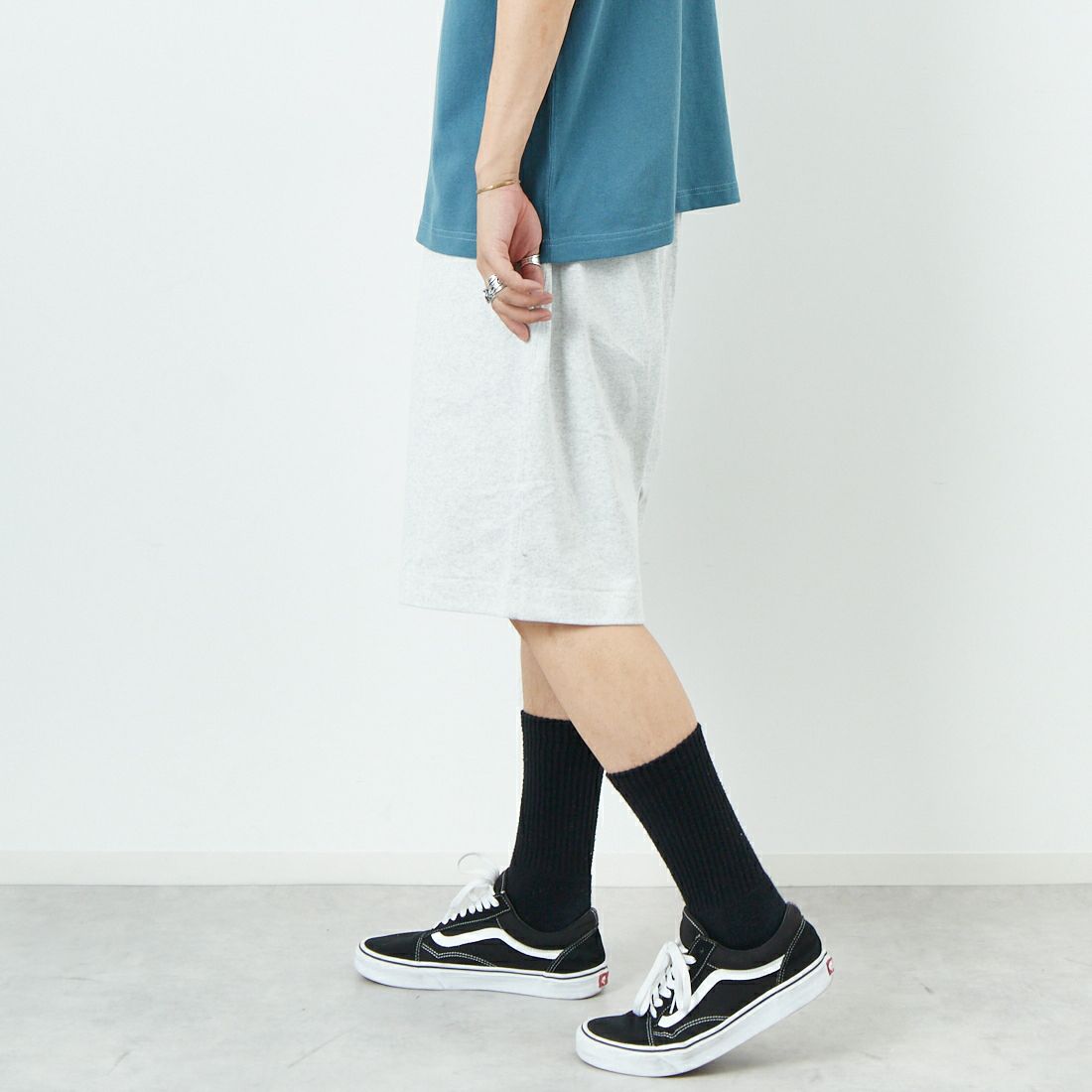 L.L.BEAN [エルエルビーン] ユニオンショーツ [5475-1049] 19 BIRCH &&モデル身長：179cm 着用サイズ：L&&