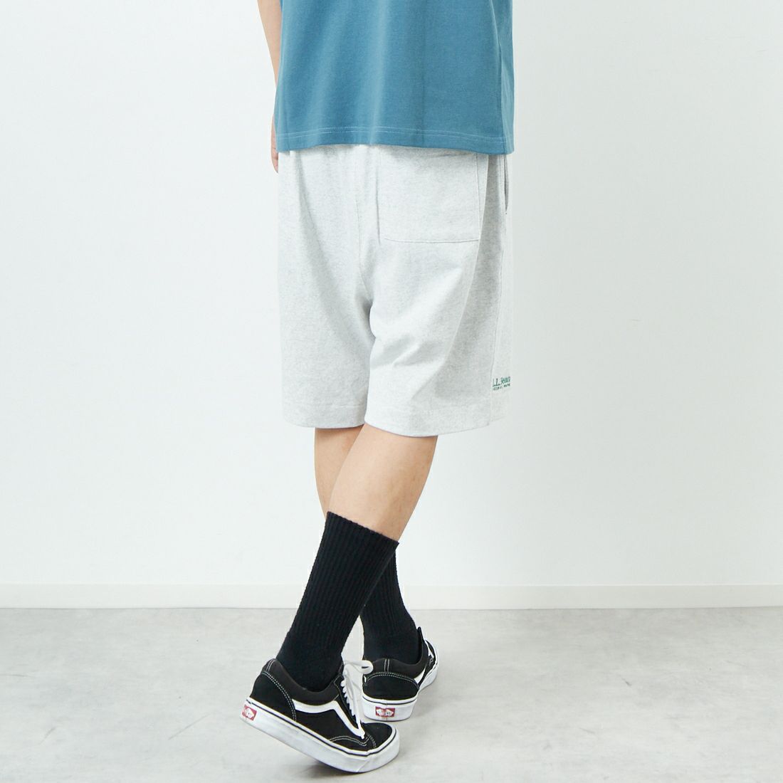 L.L.BEAN [エルエルビーン] ユニオンショーツ [5475-1049] 19 BIRCH &&モデル身長：179cm 着用サイズ：L&&